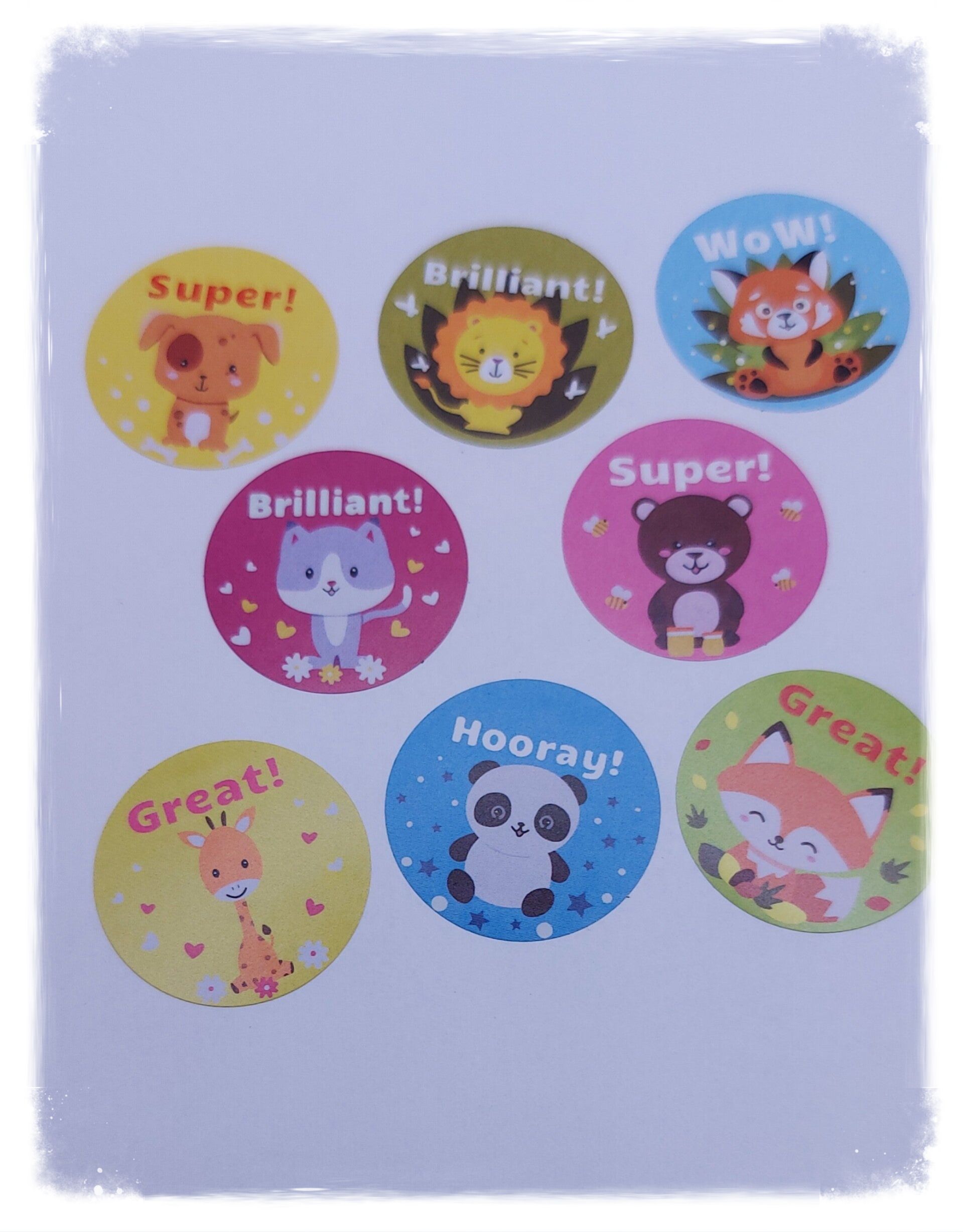 Beloning stickers 25 stuks