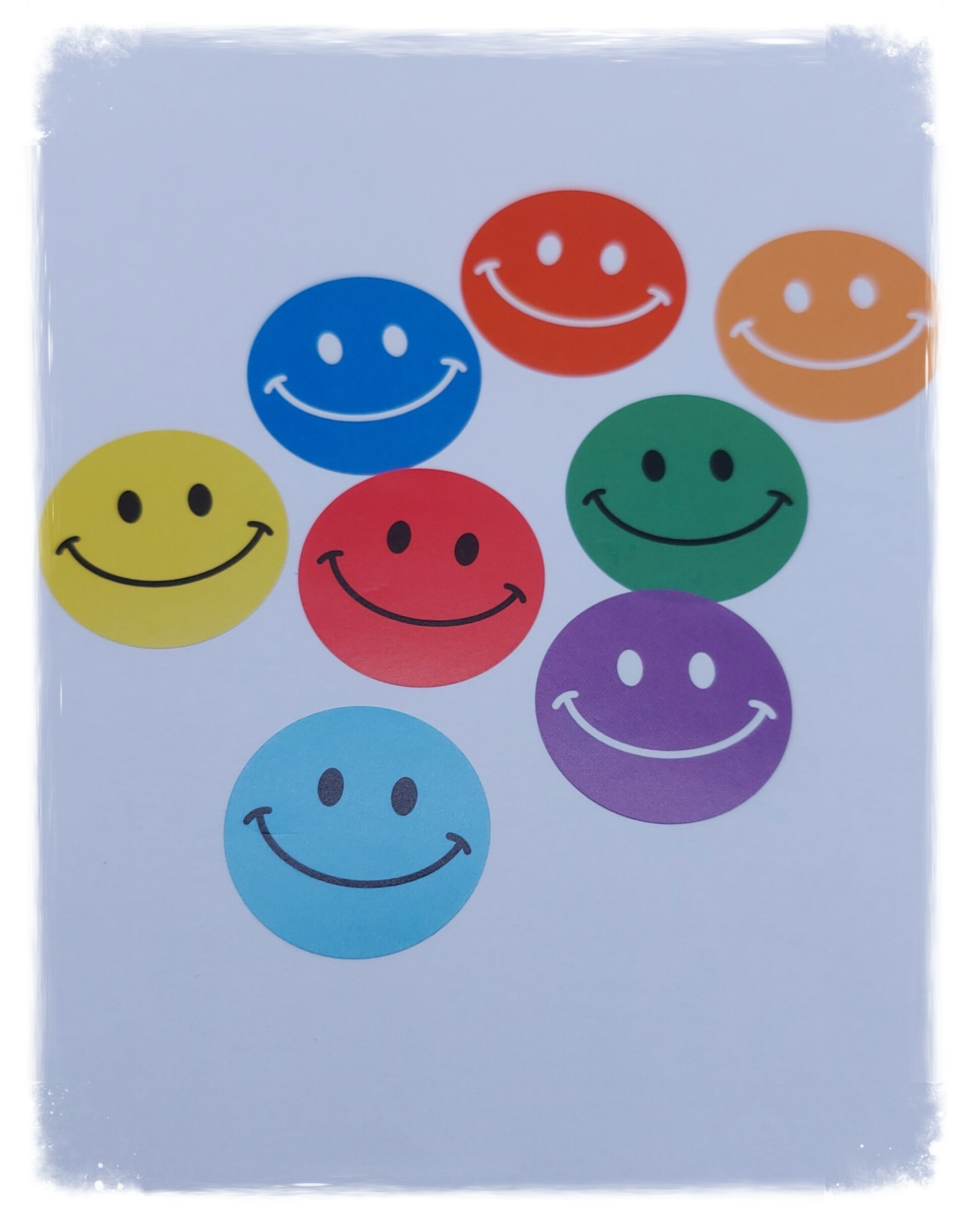 Smiley stickers 25 stuks