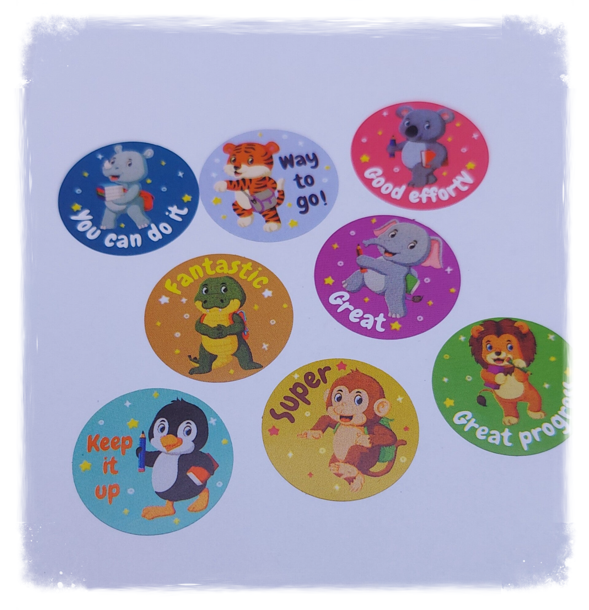 Beloning stickers 25 stuks