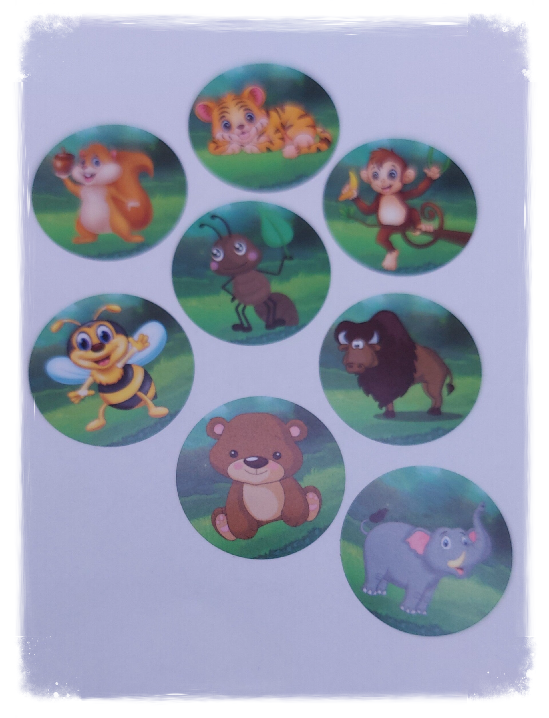 Diertjes stickers