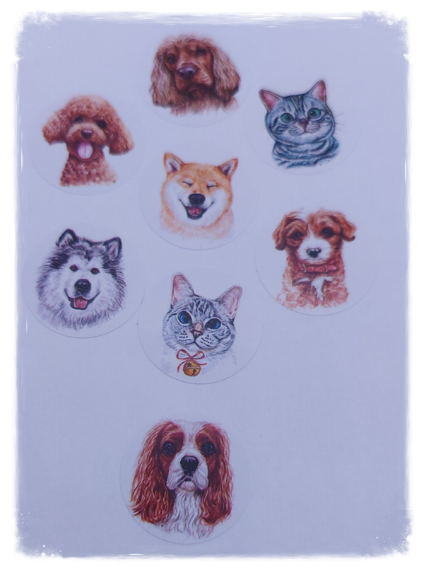 Diertjes stickers 25 stuks