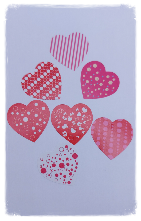 Hartjes stickers