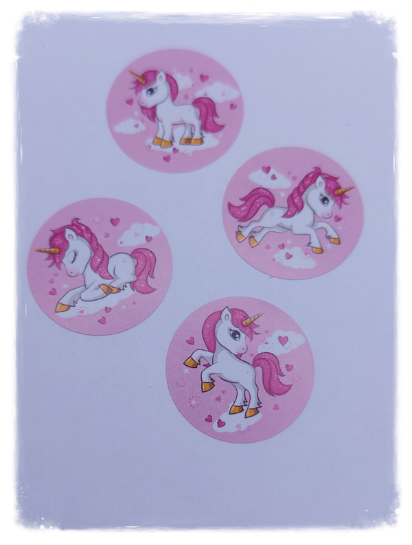 Unicorn stickers 25 stuks