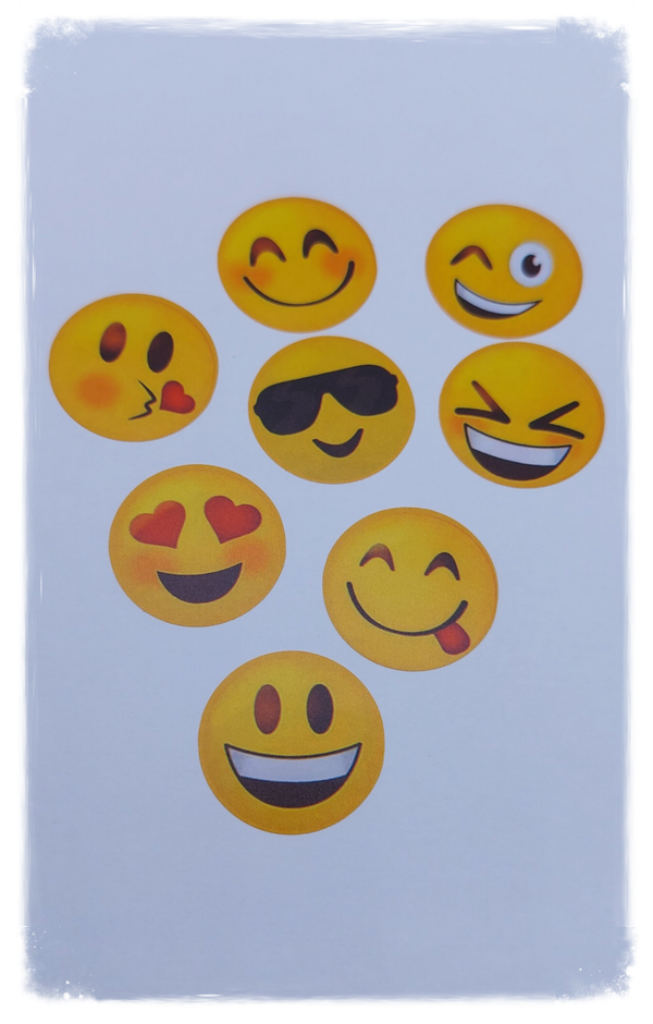 Smiley stickers 25 stuks