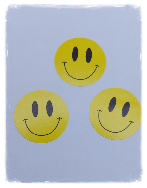 Smiley stickers 25 stuks