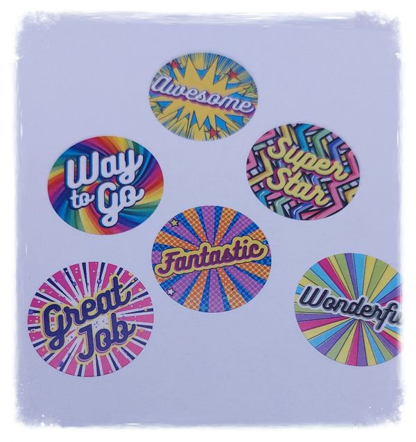 Beloning stickers 25 stuks