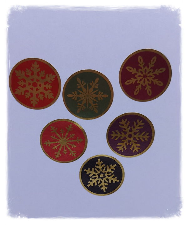 Kerst stickers 25 stuks