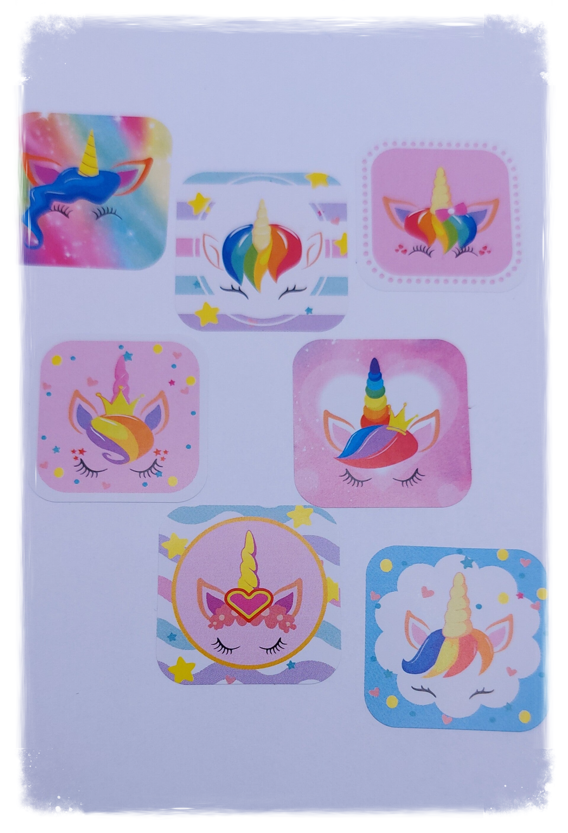 Unicorn stickers 25 stuks