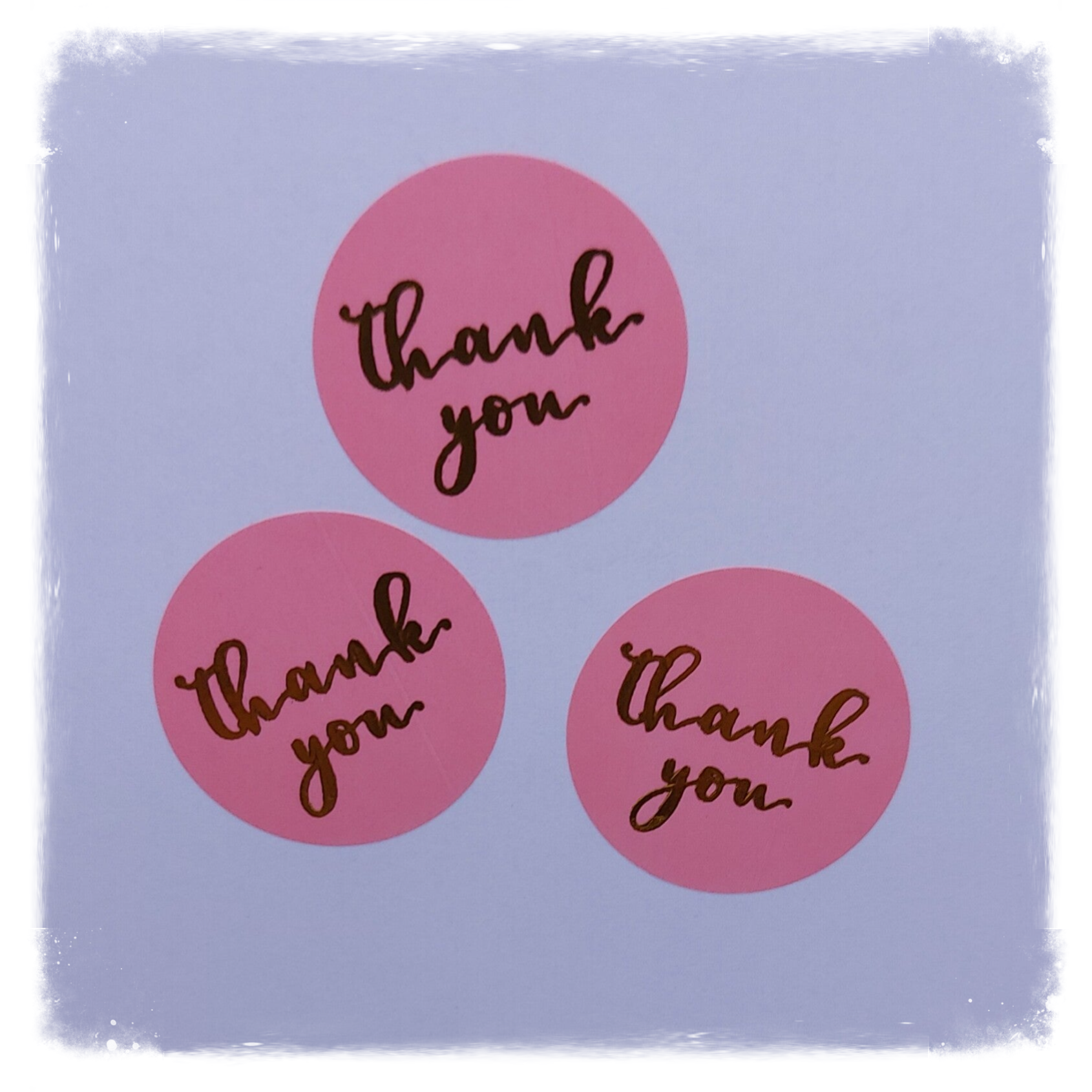 Stickers Thank you 25 stuks