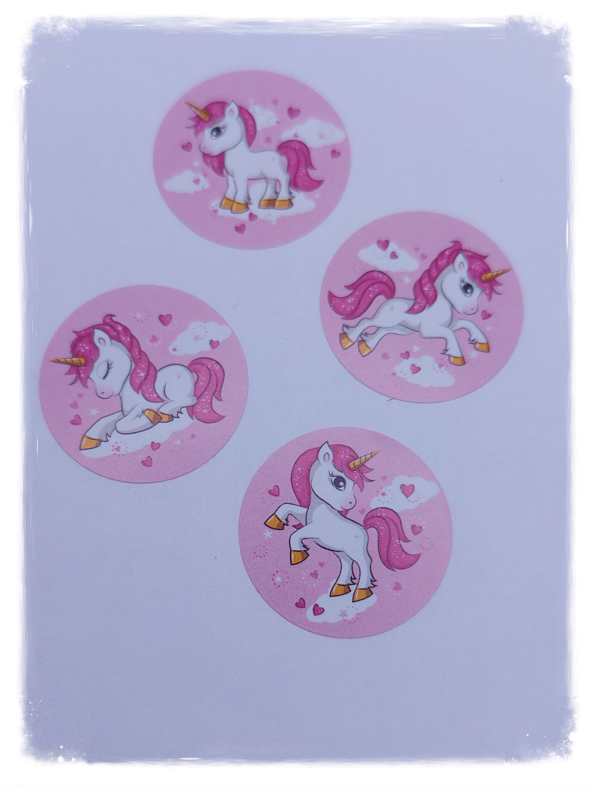 Unicorn stickers 25 stuks