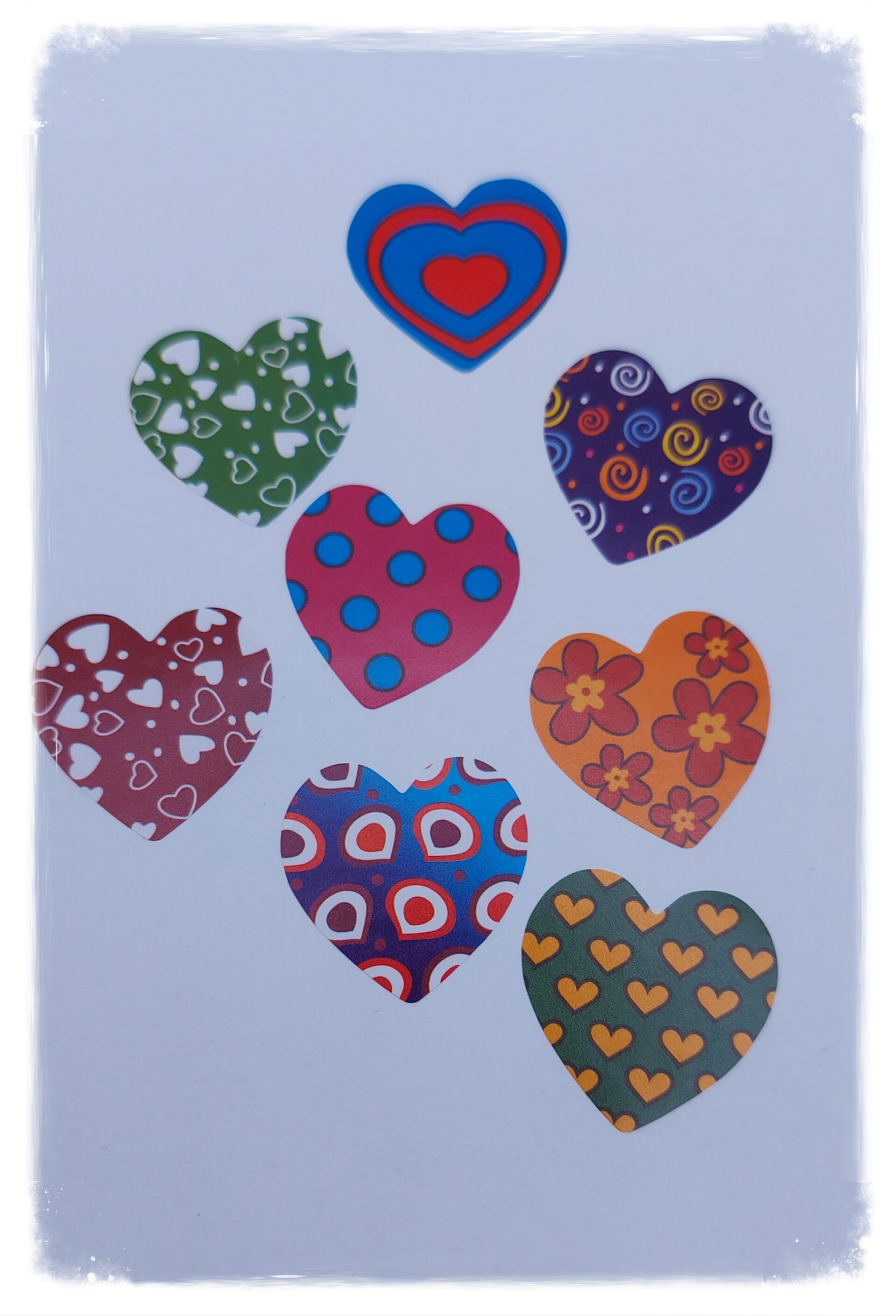 Hartjes stickers