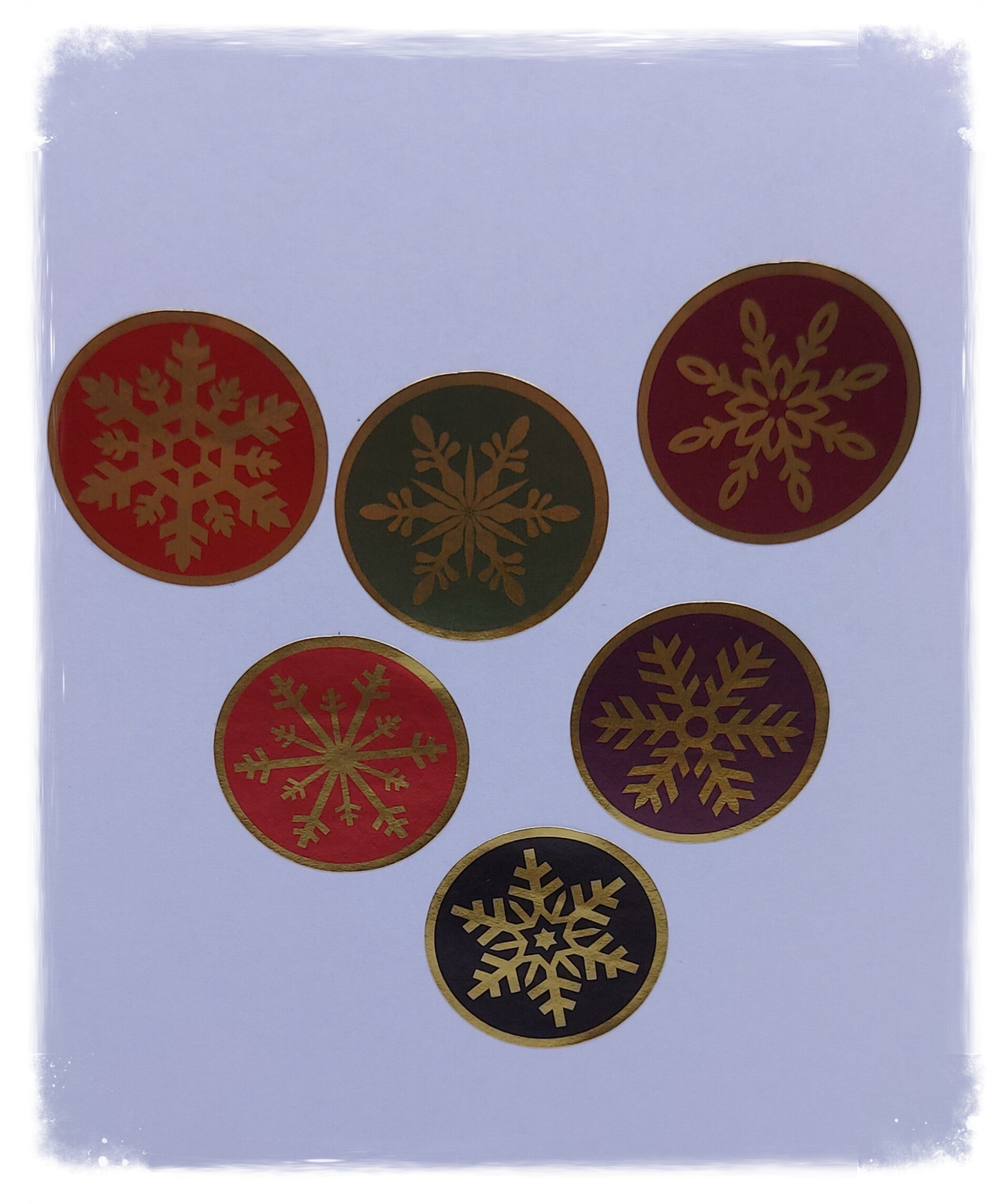 Kerst stickers 25 stuks