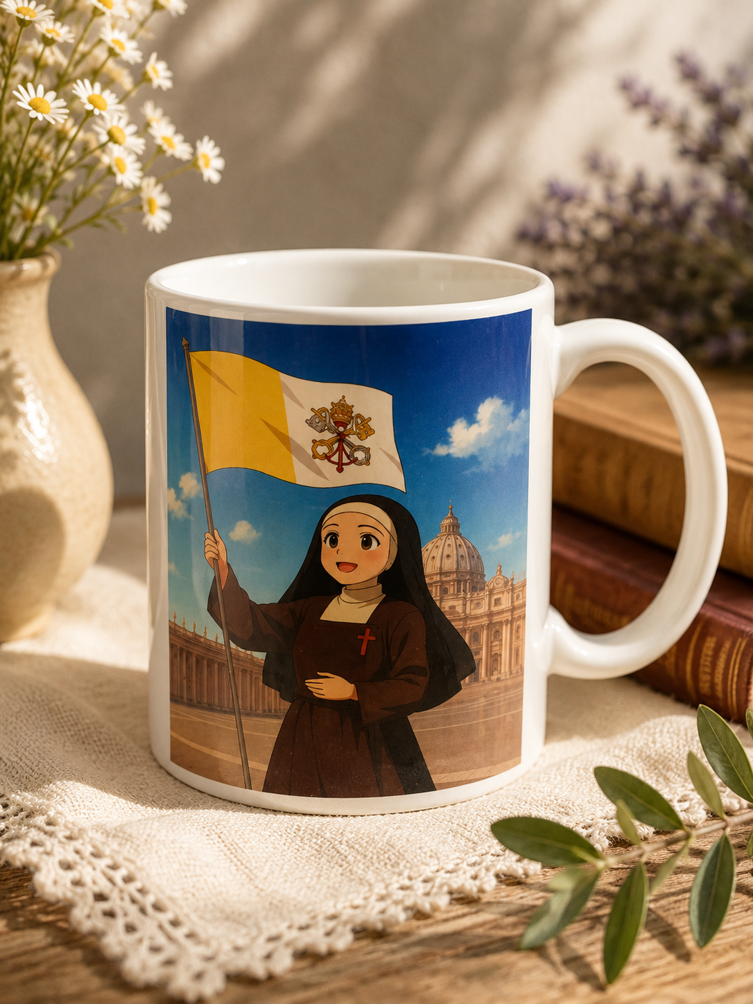 MonachIA - Tazza - "Viva il Papa"