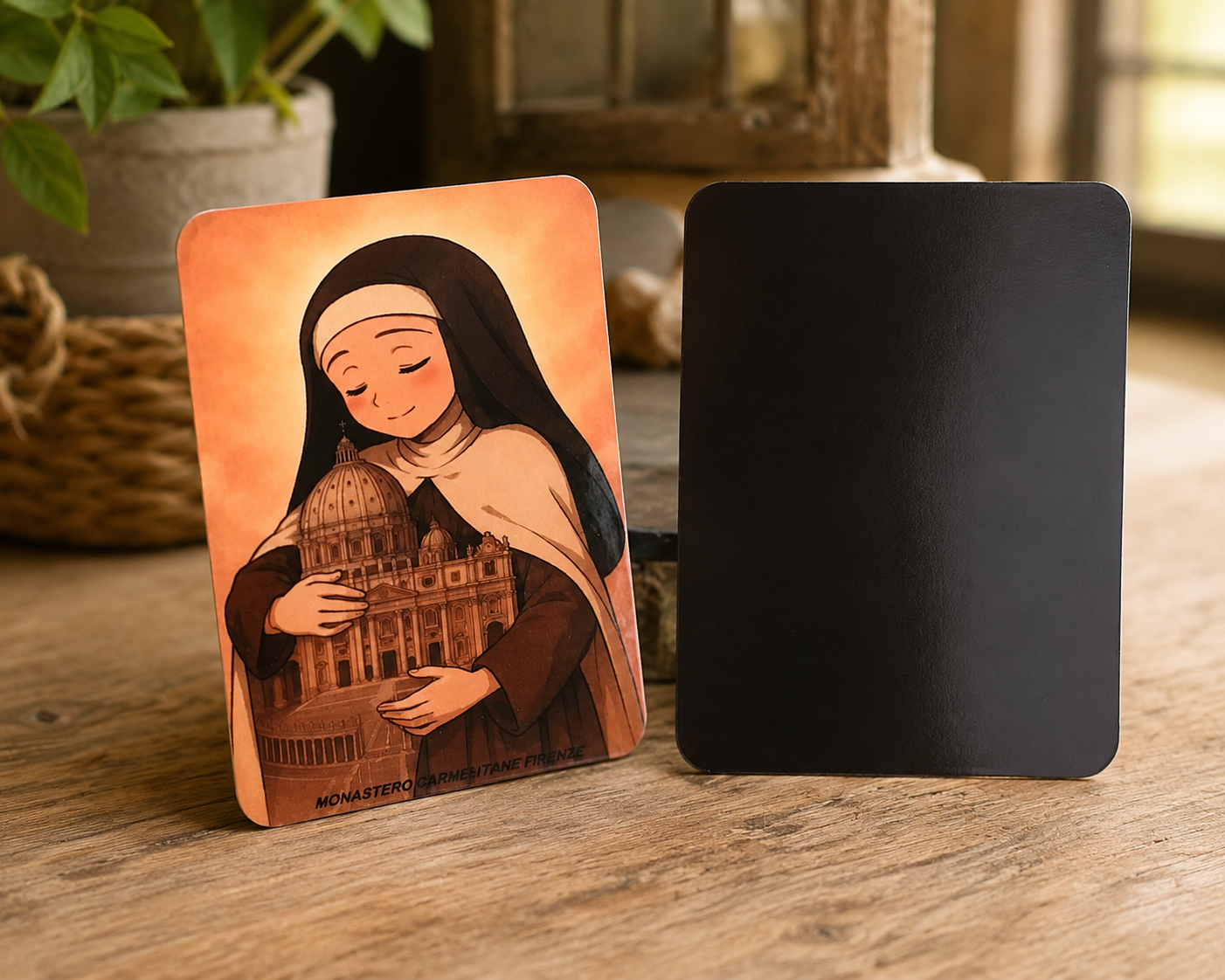 MonachIA - magnete per frigorifero - Figlia delle Chiesa