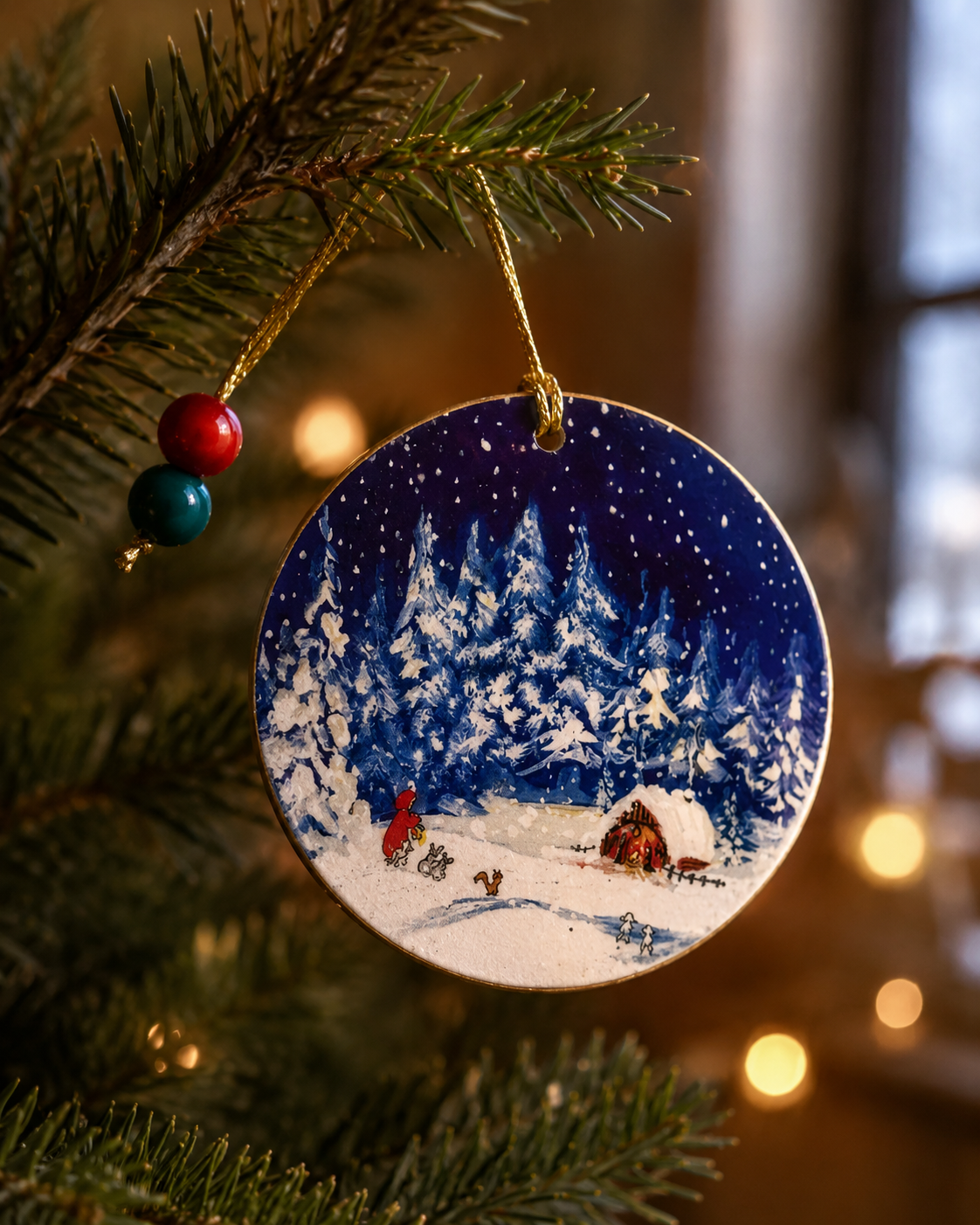 Addobbi per albero di Natale - Sotto la neve