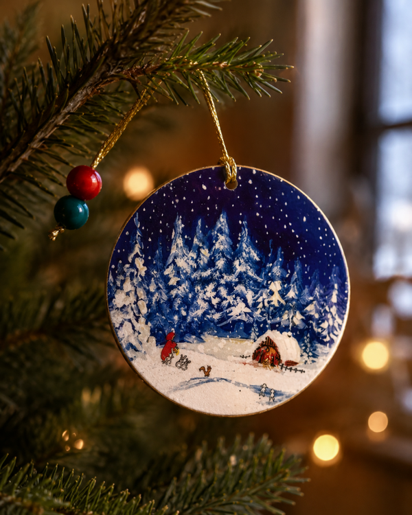 Addobbi per albero di Natale - Sotto la neve