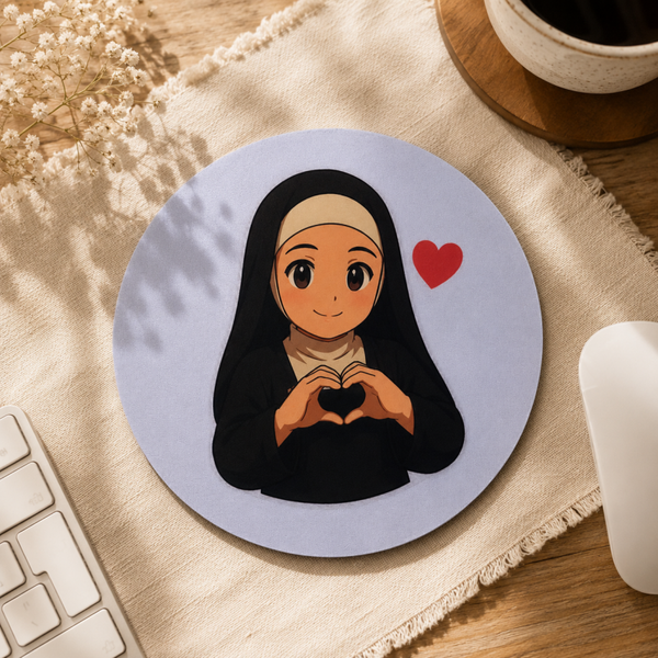 MonachIA - Tappetino mouse - cuore