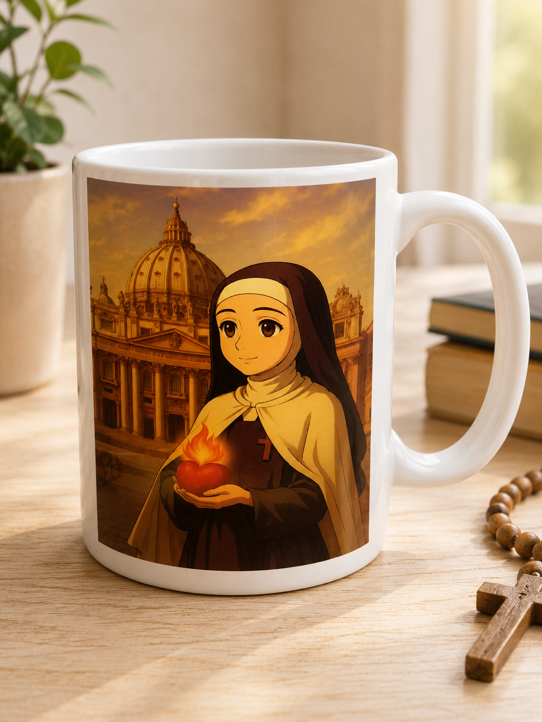 MonachIA - Tazza - "Cuore Piazza S.Pietro