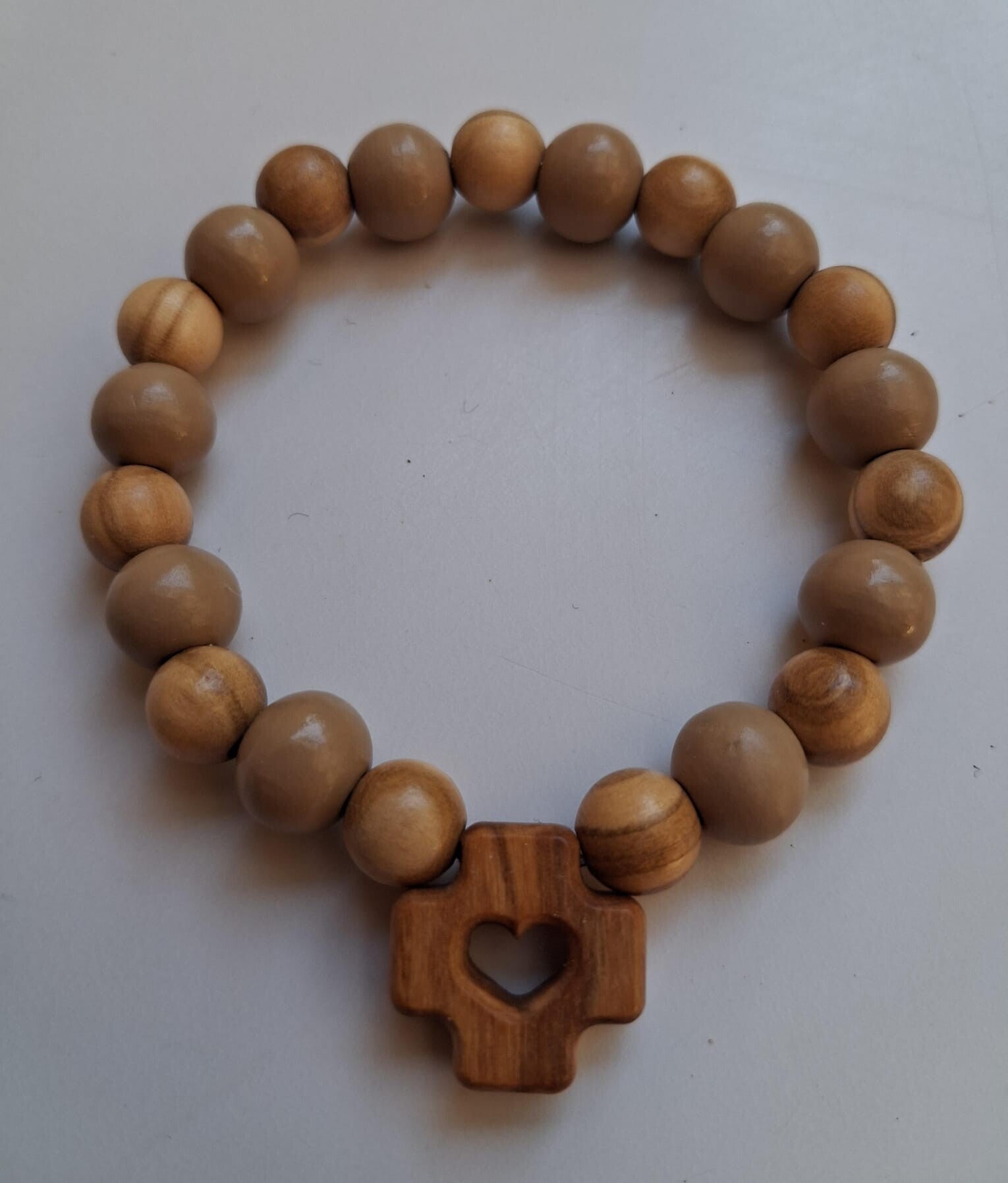 Decina Braccialetto con filo elastico - Beige