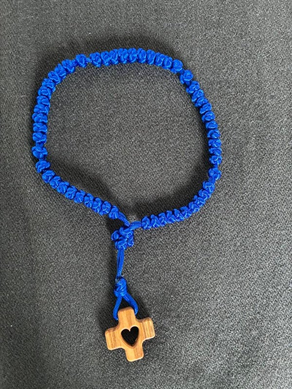Tchotki - semplice - blu chiaro - Croce col cuore