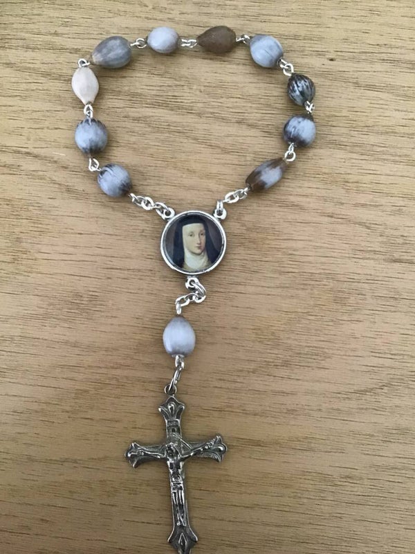 Coroncina Santa Teresa Margherita del Cuor di Gesù- Lacrime di Giobbe