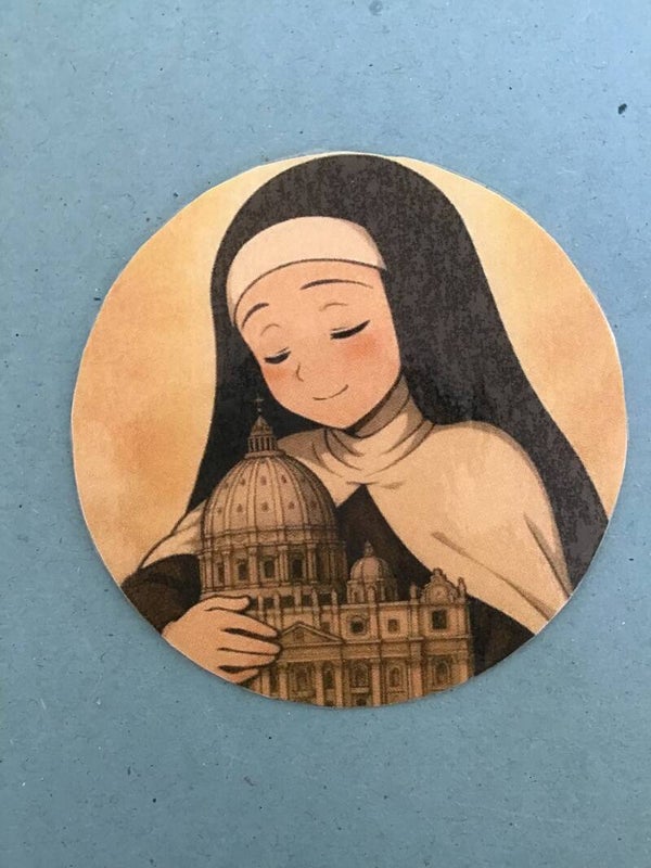 MonachIA - Adesivo - Figlia della Chiesa