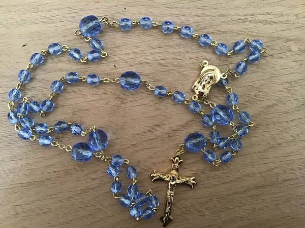 Rosario - Blu/Dorato