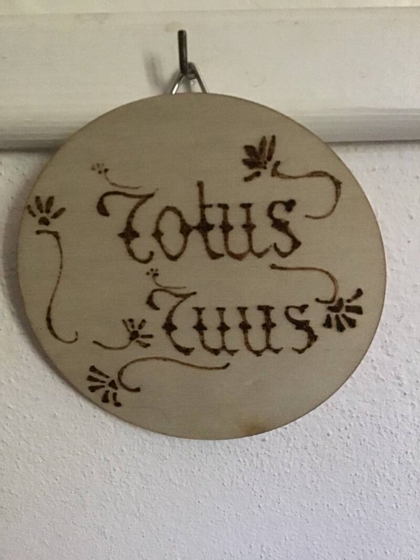 Quadretto - Totus Tuus