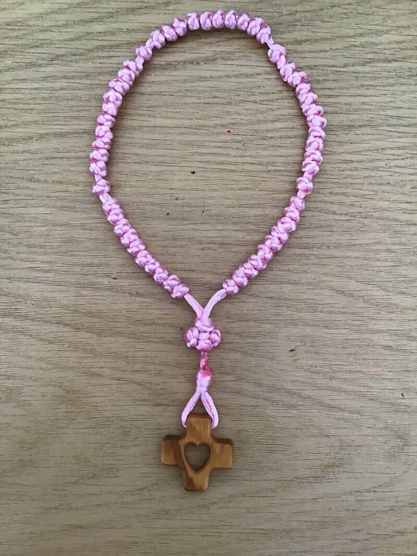 Tchotki - semplice - Rosa - Croce col cuore