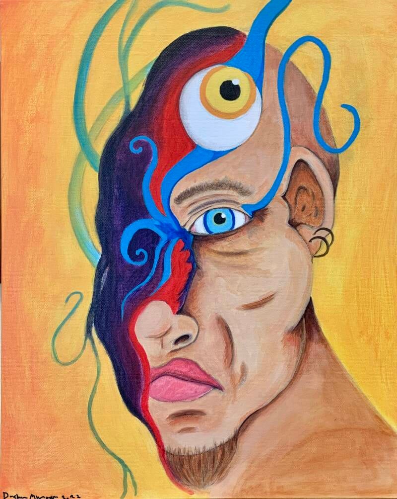 Third Eye - acrylic