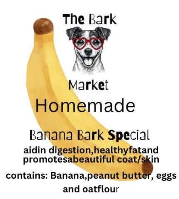 Banana Bark Bites