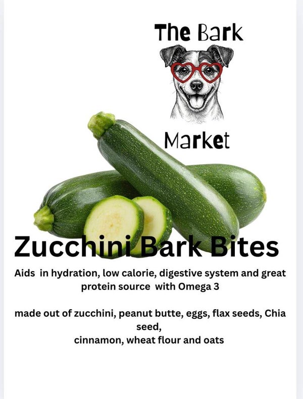 Zucchini Bark Bites
