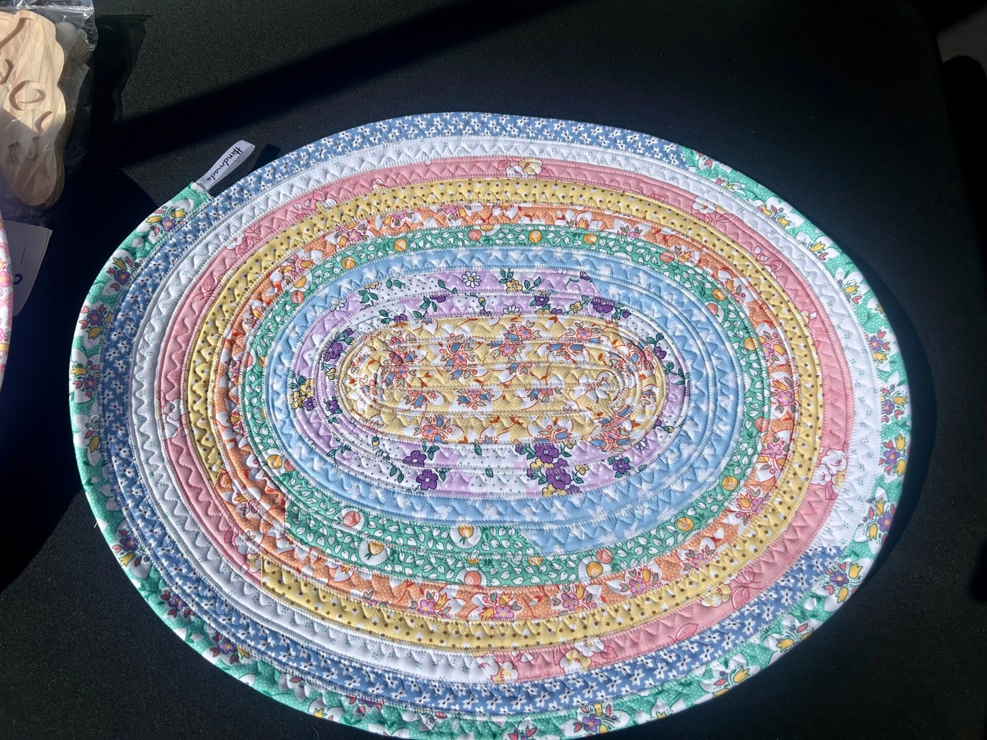 Rag Quilted Dog Dish Mast