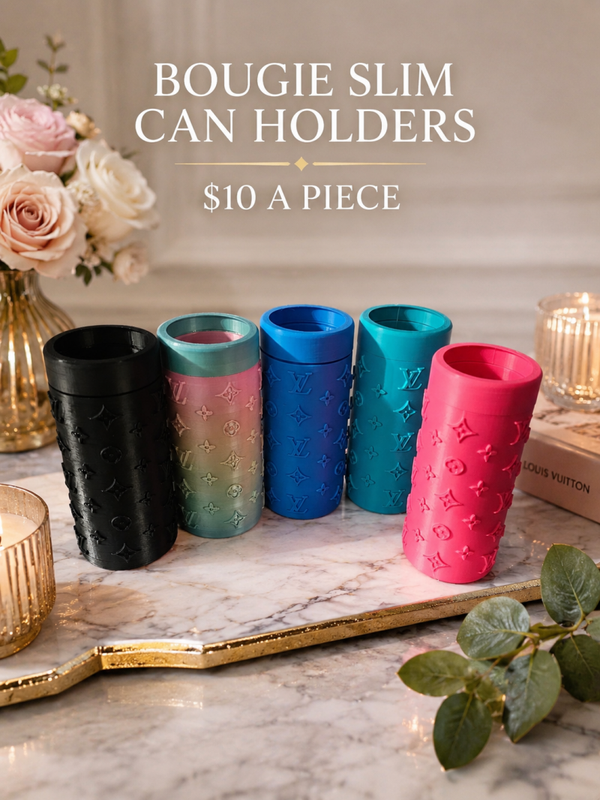 Lv slim can koozie