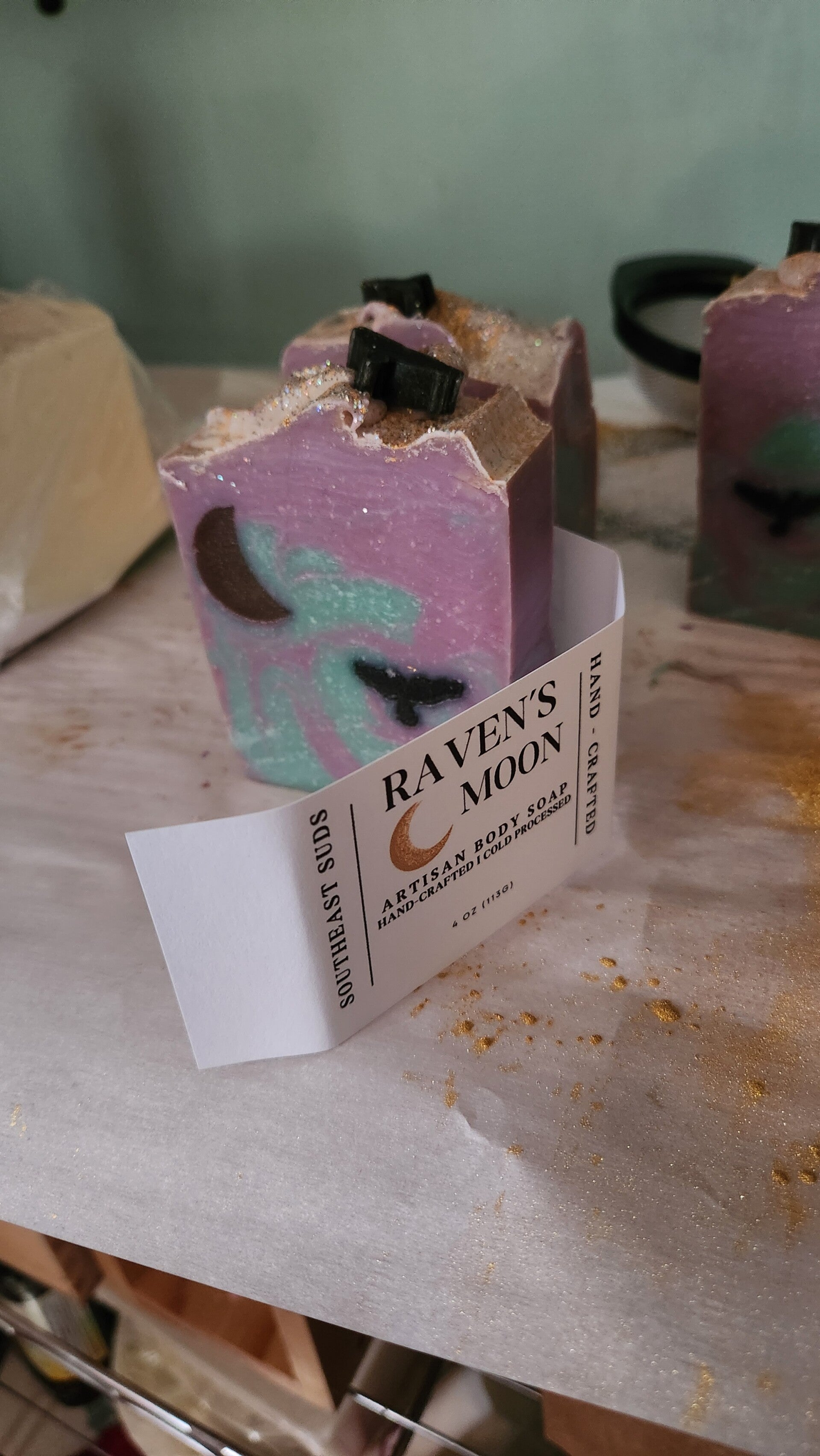 Raven's Moon Artisan Body Soap
