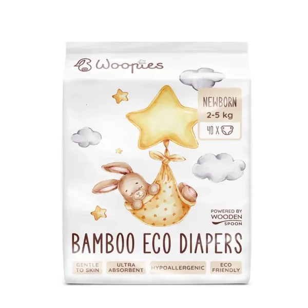 Öko-Windeln für Neugeborene (2–5 kg)