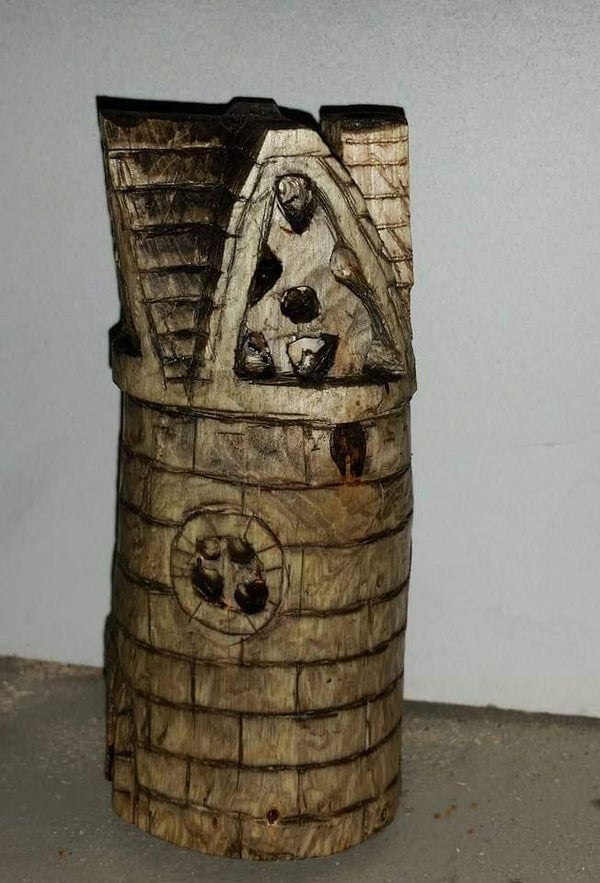 Wooden Carved Houses