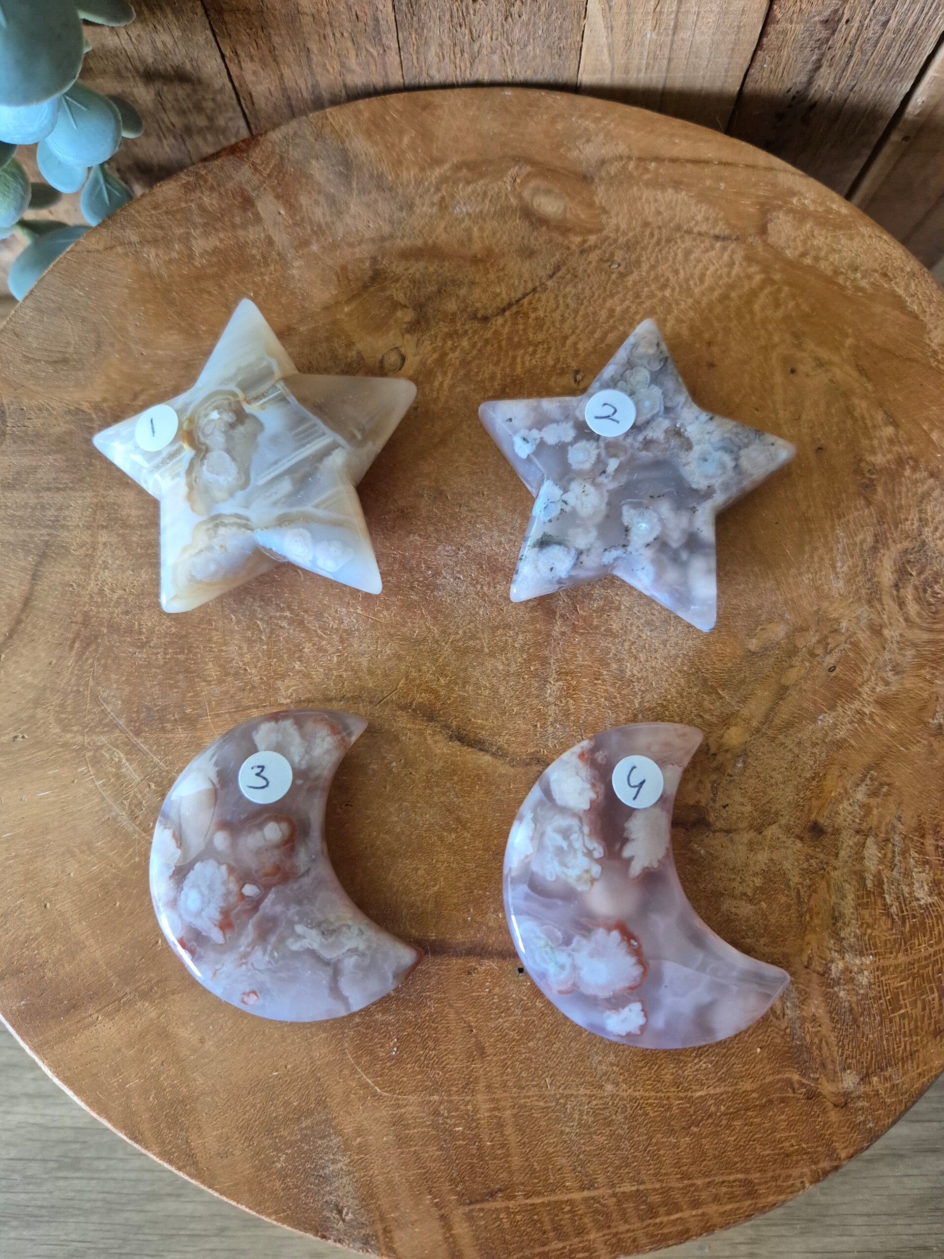 Bloemaagaat ster of maan