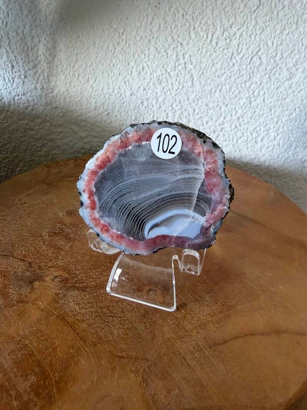 Agaat geode helft nr102