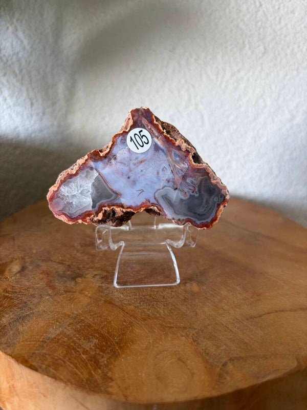 Agaat geode helft nr105