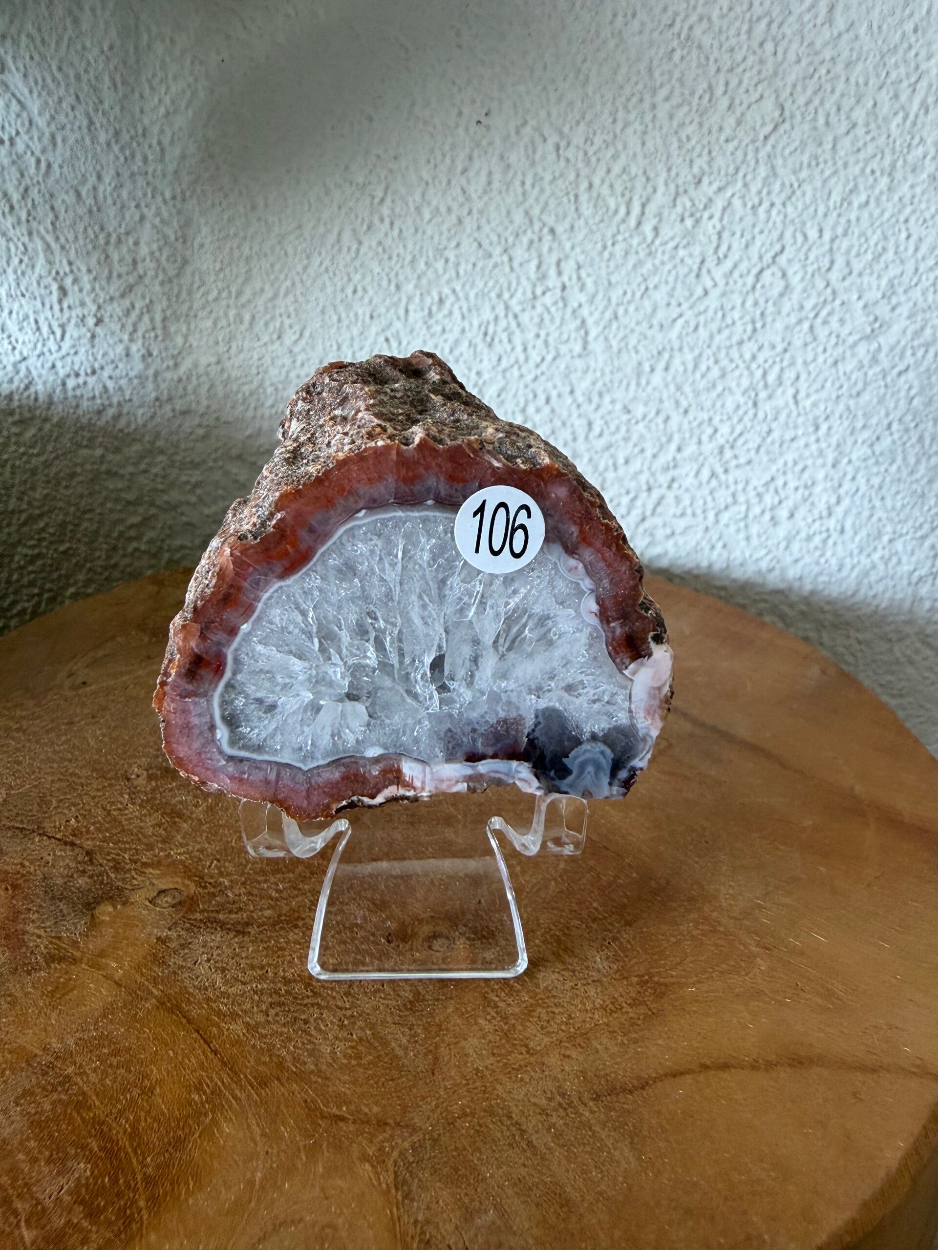 Agaat geode helft nr106