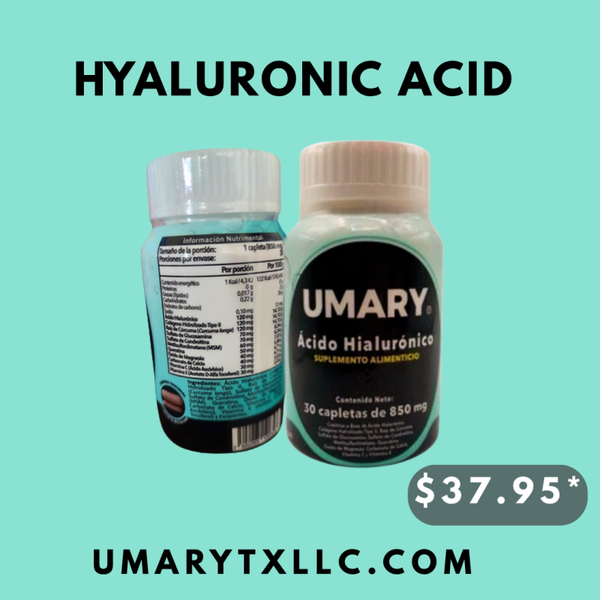 Umary Hyaluronic Acid Supplement Bundles