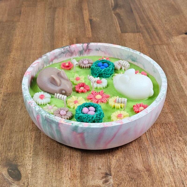 Wunschschale XXL mit rundem Rand