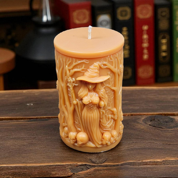 Hexenwald mit kleinen Totenköpfen