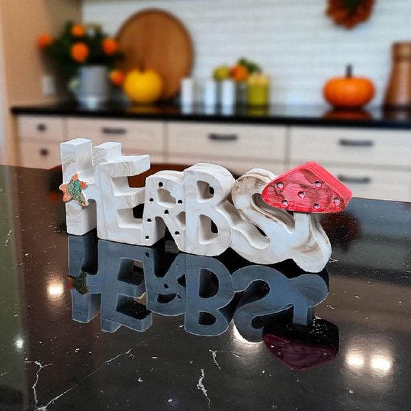 Schriftzug "Herbst" zum Hinstellen