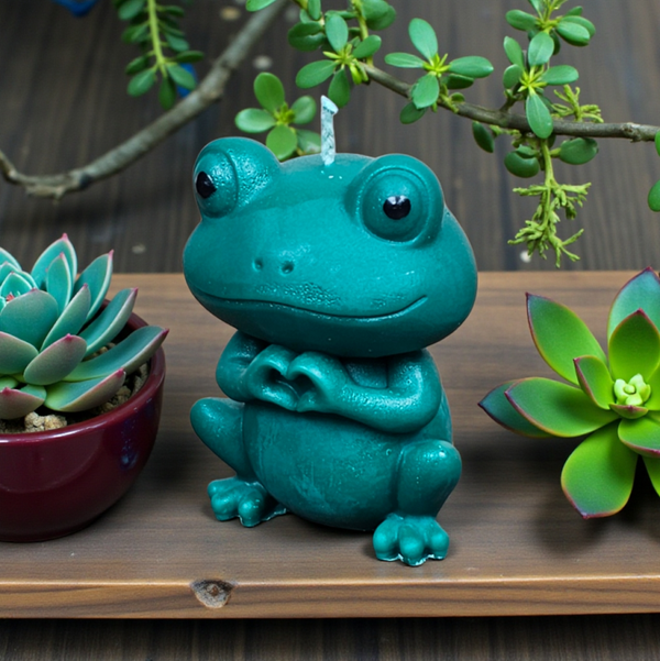 Fridolin der liebevolle Frosch