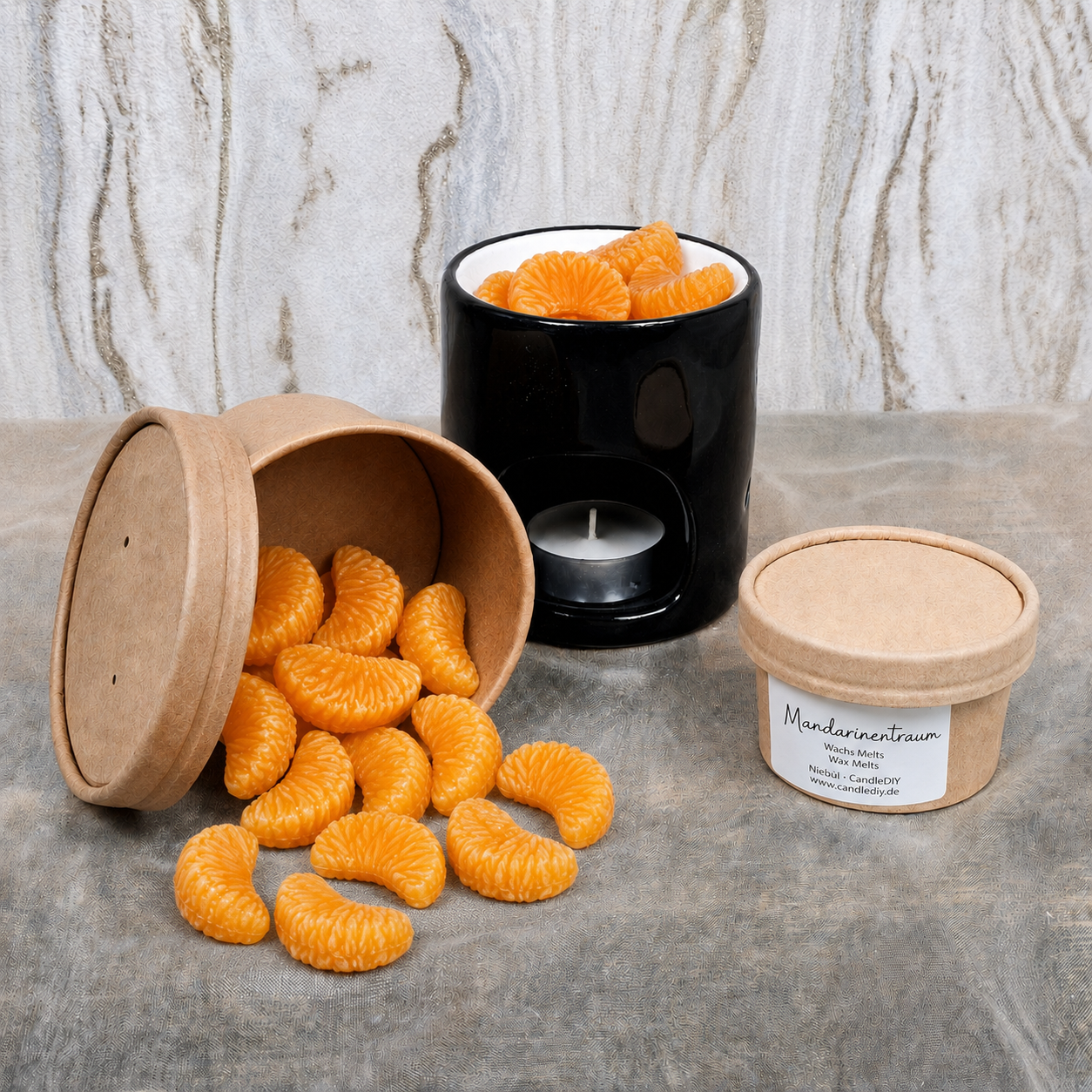 Mandarinentraum Wachs-Melts