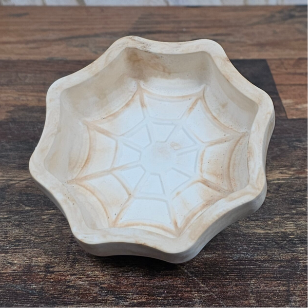 Halloweenschale Spinnennetz