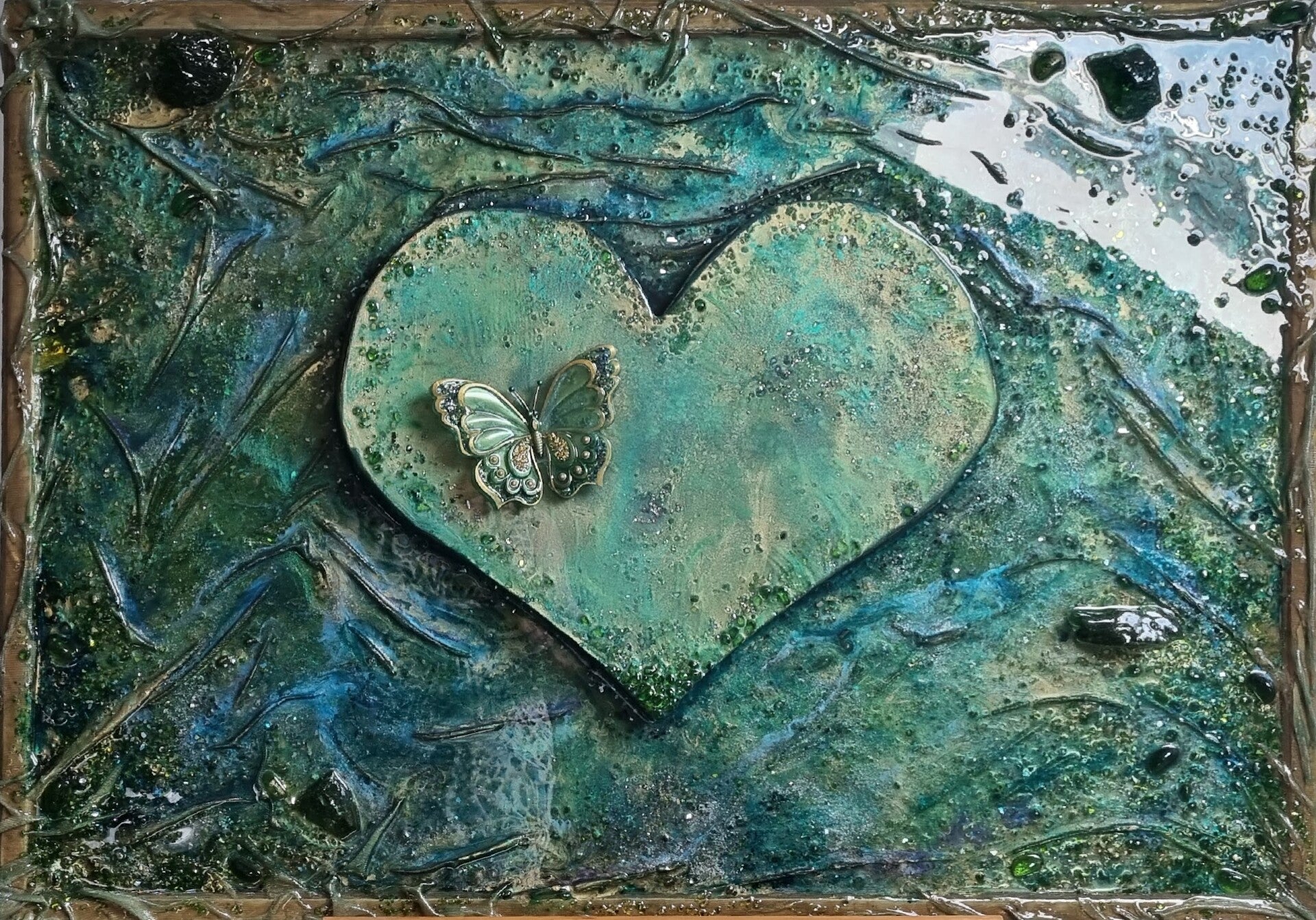 Ocean Heart of hidden Butterflies