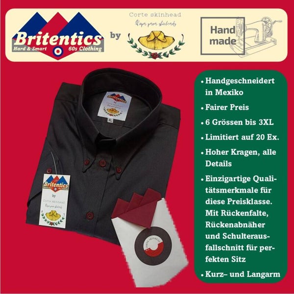 Britentics by Corte Red Bricks Button-Down - Cancun COR12